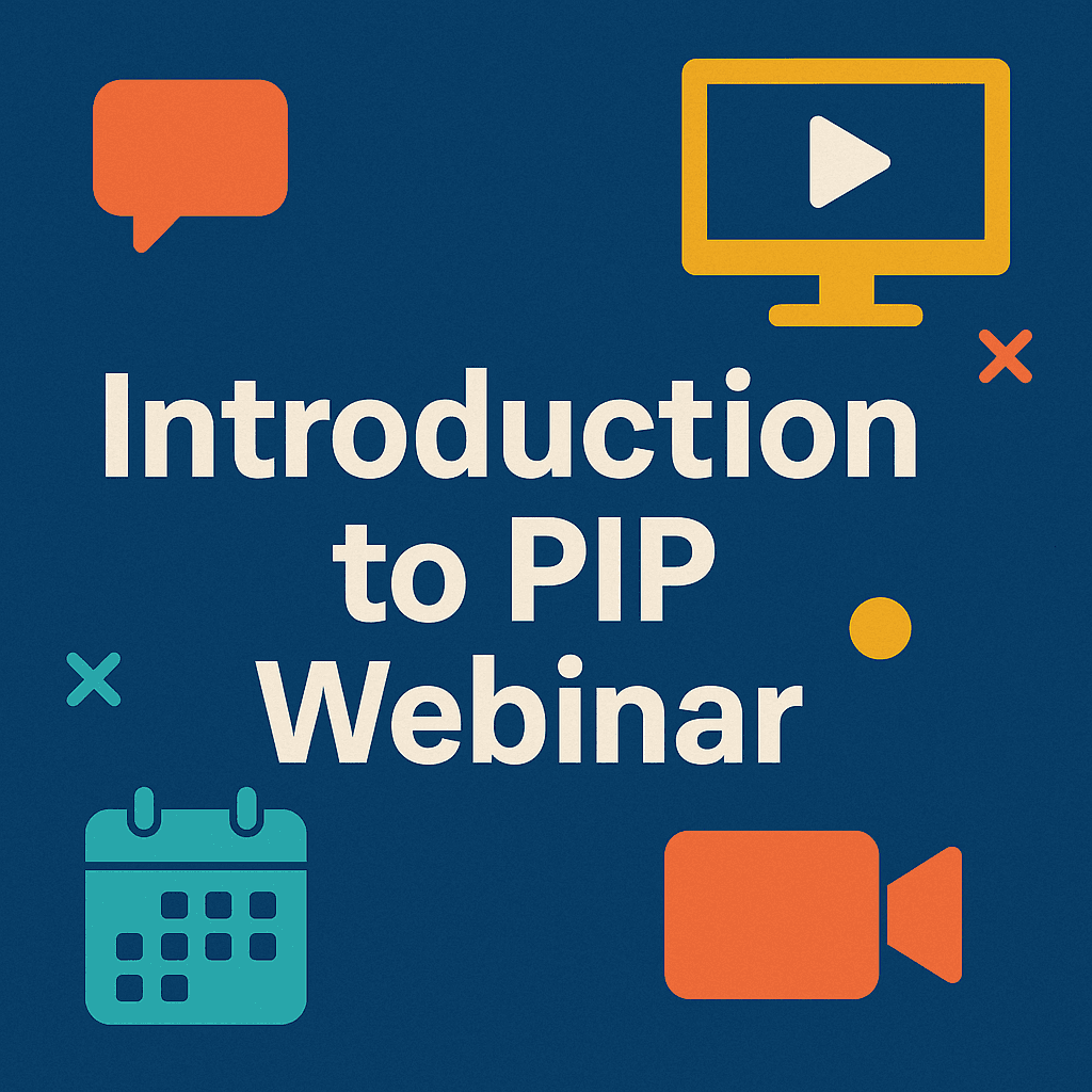 Upcoming PIP Webinars For Professionals